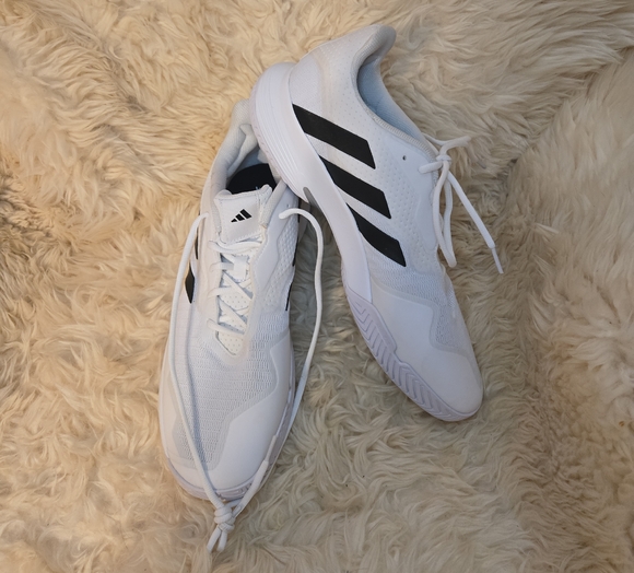 adidas Other - Adidas White and Black Athletic Shoes